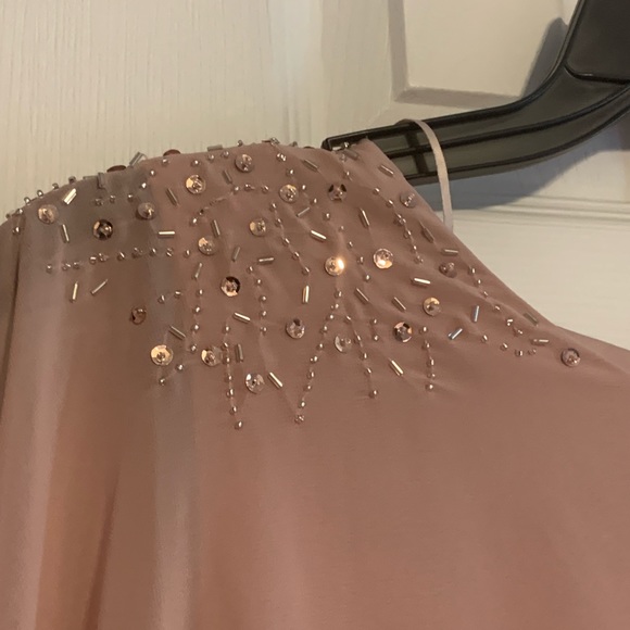 Chiffon pink dress - Picture 5 of 6